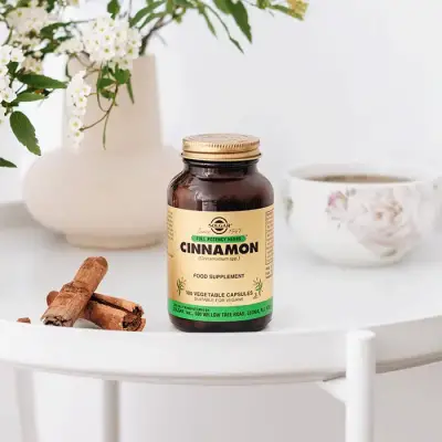 Solgar Cinnamon 100 Vegetable Capsules - 2