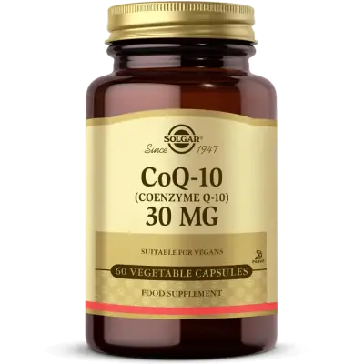 Solgar Coenzyme Q-10 30 mg 60 Vegetable Capsules - 1