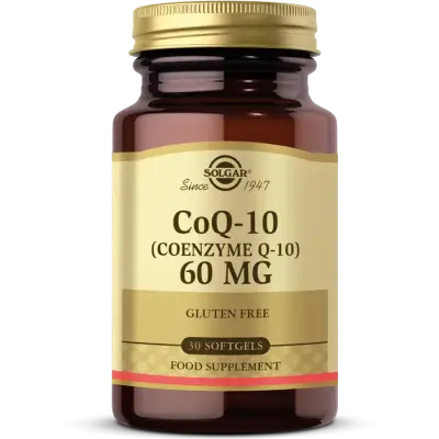Solgar Coenzyme Q-10 60 mg 30 Softgels - 1