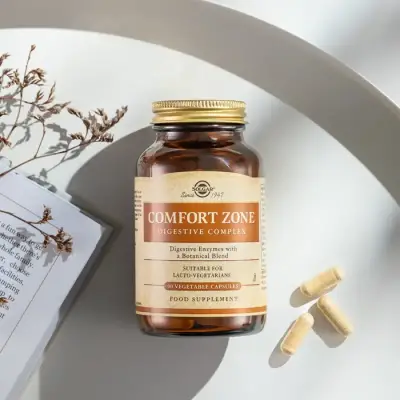 Solgar Comfort Zone Digestive Complex 90 Vegetable Capsules - 2