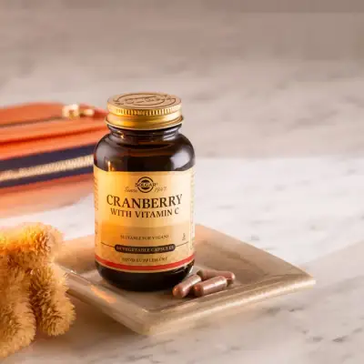 Solgar Cranberry with Vitamin C 60 Vegetable Capsules - 2