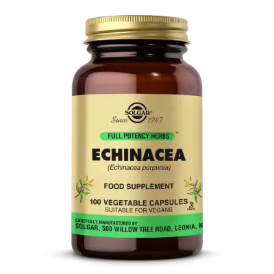 Solgar Echinacea 100 Vegetable Capsules - 1