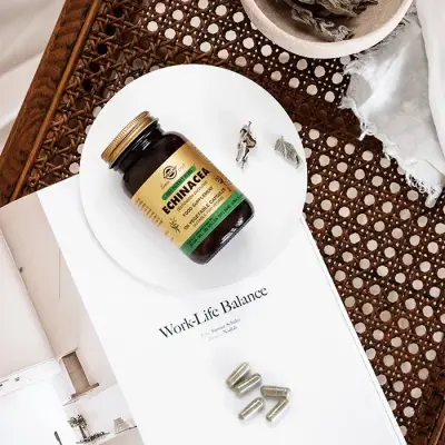 Solgar Echinacea 100 Vegetable Capsules - 3