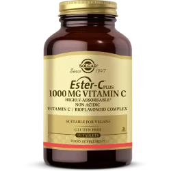 Solgar Ester-C Plus 1000 mg 90 Tablets - 1
