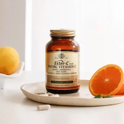 Solgar Ester-C Plus 500 mg 100 Vegetable Capsules - 2