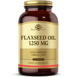 Solgar Flaxseed Oil 1250 mg 100 Softgels - 1