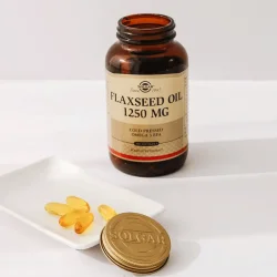 Solgar Flaxseed Oil 1250 mg 100 Softgels - 3