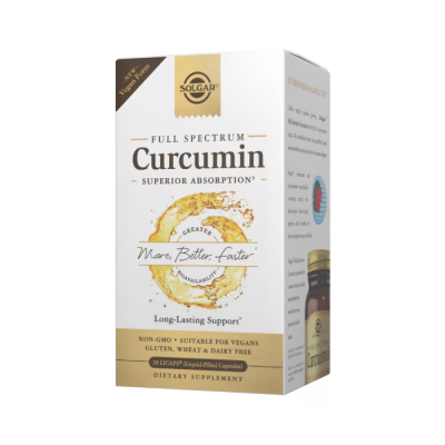 Solgar Full Spectrum Curcumin 30 Licaps - 1
