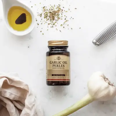Solgar Garlic Oil Perles 100 Softgels - 2