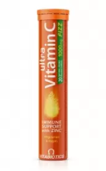 Ultra Vitamin C Fizz 20 Efervesan Tablet - VITABIOTICS