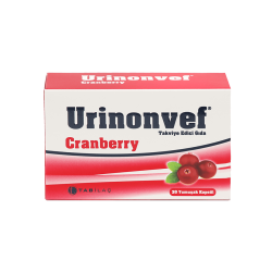 Urinonvef Cranberry 30 Yumuşak Kapsül - TAB ILAC