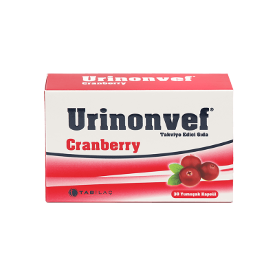 Urinonvef Cranberry 30 Yumuşak Kapsül - 1