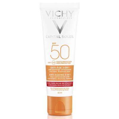 Vichy Capital Soleil Soin Anti-Age Antioxydant 3-en-1 SPF 50 50 ml - 1