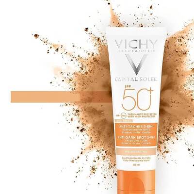 Vichy Capital Soleil Soin Anti-Taches Teinté 3-en-1 SPF50+ 50 ml - 3