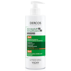 Vichy Dercos 2-in-1 Anti-Dandruff and Detangling Shampoo 390 ml - VICHY