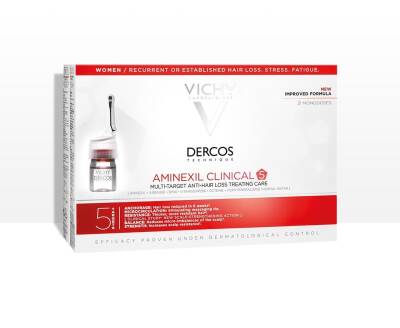 Vichy Dercos Aminexil Clinical 5 For Women 21*6 ml - 1