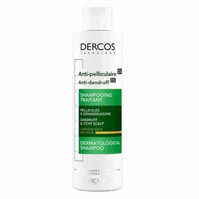 Vichy Dercos Anti-Dandruff DS Shampoo For Dry Hair 200 ml - 1