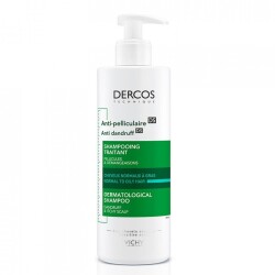 Vichy Dercos Anti-Dandruff DS Shampoo For Normal to Oily Hair 390 ml - VICHY