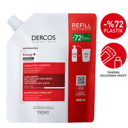 Vichy Dercos Energisant+ Shampoo 400 ml - Refill - 2