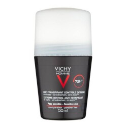 Vichy Homme Anti-Transpirant Controle Extreme Deodorant Roll-On 72H 50 ml - VICHY