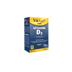 VitAgil Puff Vitamin D3 1000 IU 20 ml - ALLERGO İLAÇ