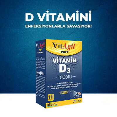 VitAgil Puff Vitamin D3 1000 IU 20 ml - 2