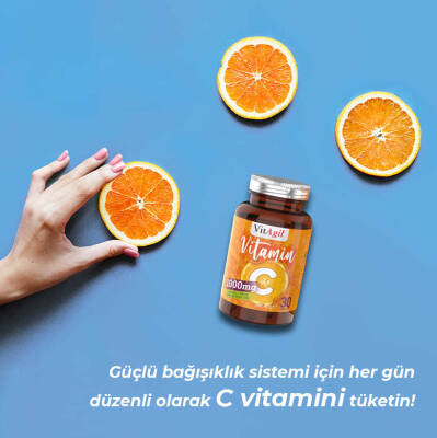 VitAgil Vitamin C 1000 mg 30 Tablet - 2