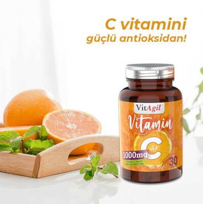 VitAgil Vitamin C 1000 mg 30 Tablet - 3