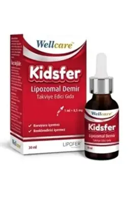 Wellcare Kidsfer Mikroenkapsüle Demir Damla 30 ml - 2