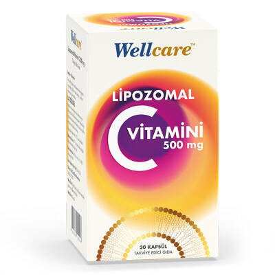 Wellcare Liposomal Vitamin C 500 mg 30 Kapsül - 2