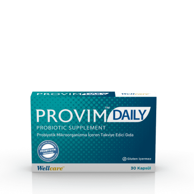 Wellcare Provim Daily Probiotic Supplement 30 Kapsül - 1