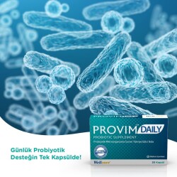 Wellcare Provim Daily Probiotic Supplement 30 Kapsül - 3
