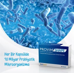Wellcare Provim Shape Probiotic Supplement 30 Kapsül - 2