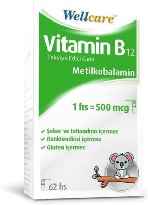 Wellcare Vitamin B12 500 mcg Oral Sprey 5 ml - 1