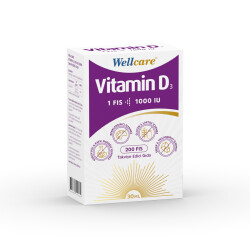 Wellcare Vitamin D3 1000 IU Oral Sprey 5 ml - WELLCARE