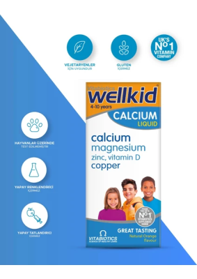 Wellkid Calcium Liquid 150 ml - 2