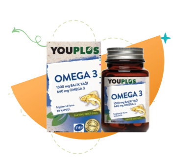 YouPlus Omega-3 30 Kapsül - 1